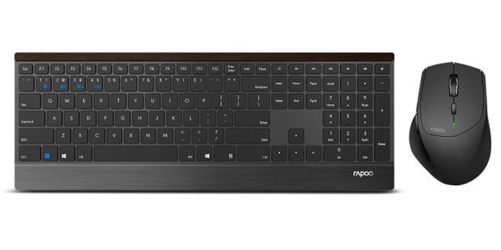 Клавиатура и мышь Wireless Rapoo 9500M
