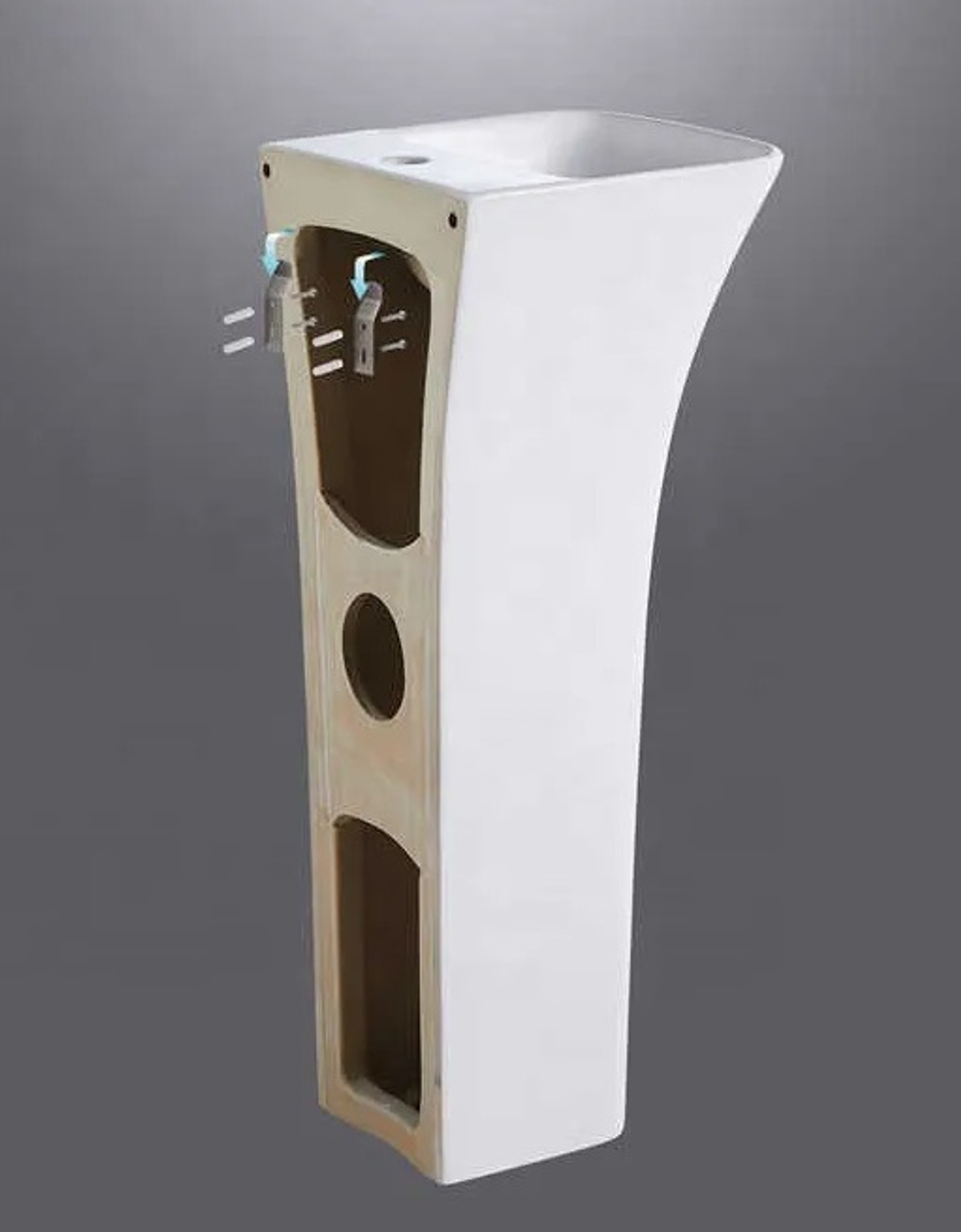 Раковина LUCA напольная Ceruttispa 450x435x835