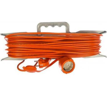 Удлинитель шнур на рамке "UNIVersal" УШ-6 IP-54 ПВС 2*0,75 1гн. 50м