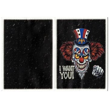 Обложка для паспорта Клоун " I Want You "