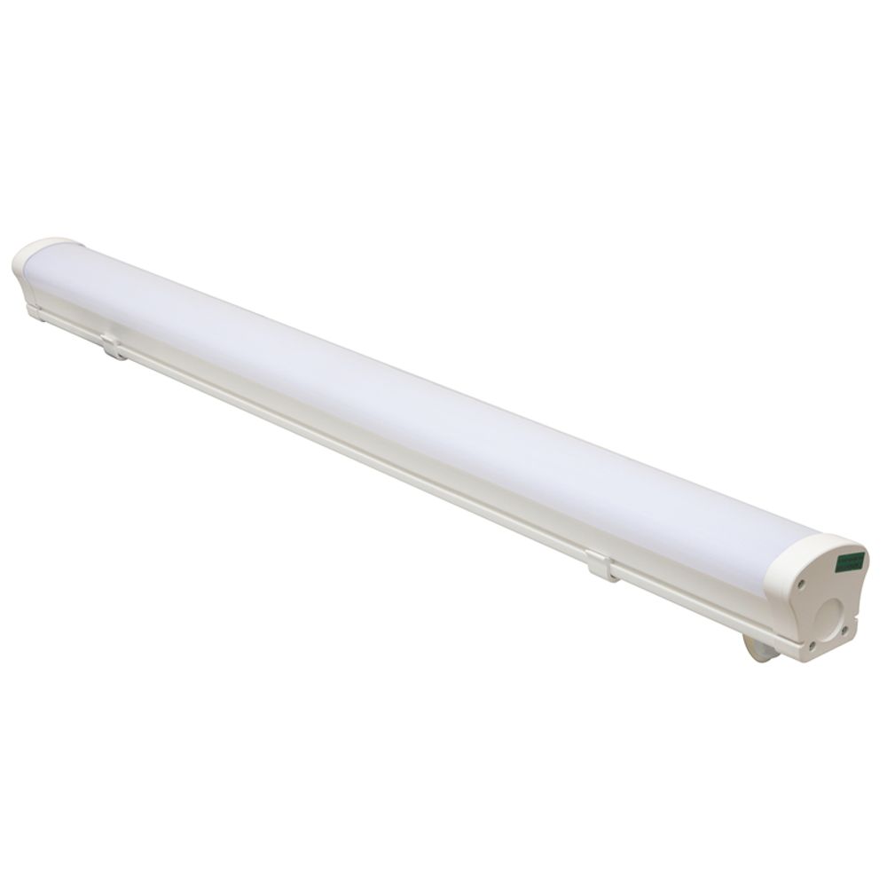 ULO-K20A 40W/4000K/L100/EMG IP65 WHITE Светильник линейный светодиодный подвесной с БАП. Белый свет (4000К). 4360Лм. Белый. TM Uniel
