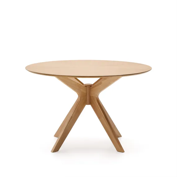 Стол Naanim Ø120 см из дубового шпона