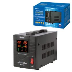 RS-1-1000 Стабилизатор Uniel релейный однофазный. 1.0 кВА.