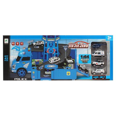 Парковка с транспортом, коробка 660-A259