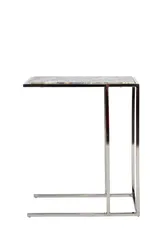 Кофейный столик Black Agate silver L