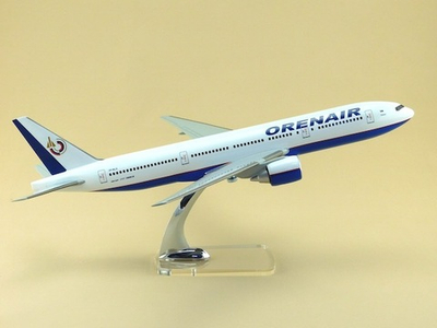 Модель самолета Boeing 777-200 ER (М1:144, Orenair)