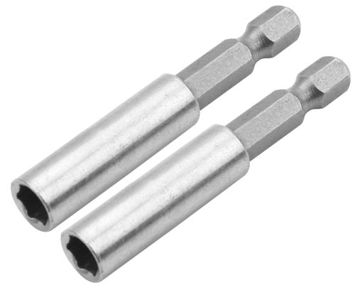 TOLSEN (TT77861) Набор держателей вставок (бит) 1/4", 60 мм, магнитных, для шуруповерта, 2 предмета