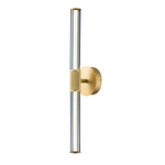 Светильник настенный Belfast BRERTON MB8316-300+300 GL GR