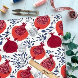 Ткань премиум дюспо плоды граната