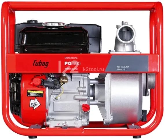 Бензиновая мотопомпа Fubag PG 600