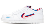 Parra x Nike Dunk SB naked eye 3D, candy color hook low-top sneakers for men and women with the same milk white