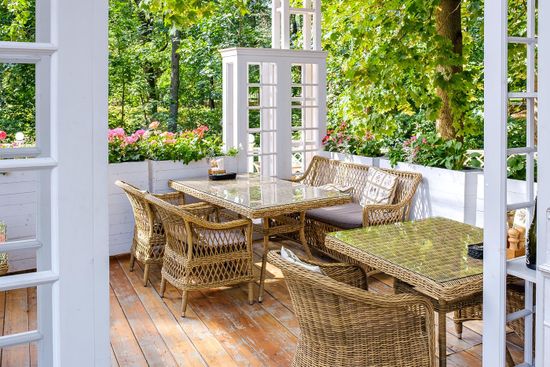 "Сицилия" плетеный стул из искусственного ротанга, цвет соломенный