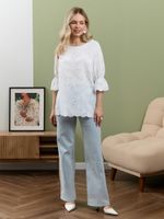 Блузка Милица-1 Виотекс БЕЛЫЙ -3