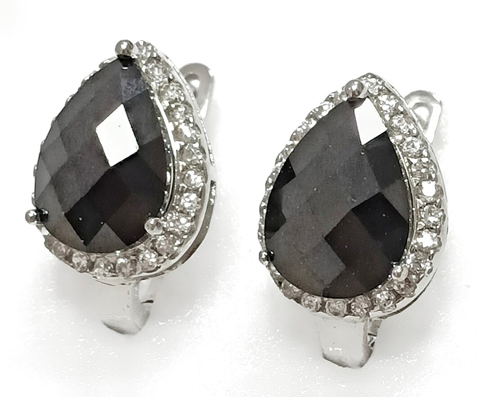 "Эстерелла" - ювелирные серьги из серебра 925-й пробы