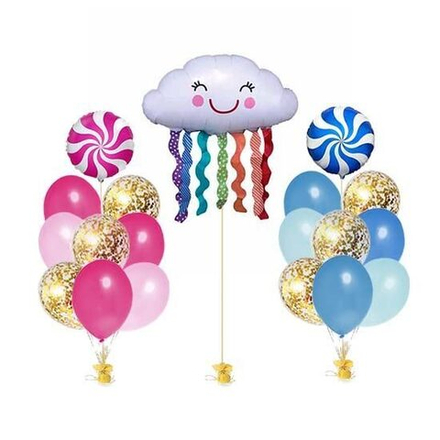 Композиция из шаров "Яркое облачко"