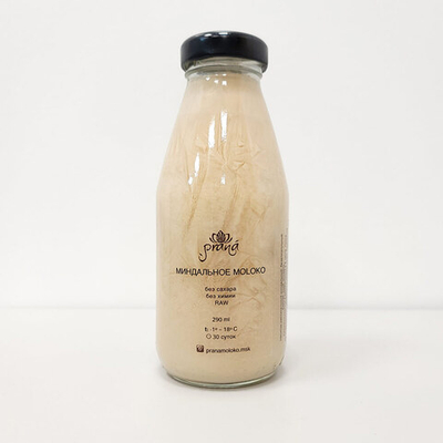 Молоко миндальное (замороженное) "Prana", 280 мл