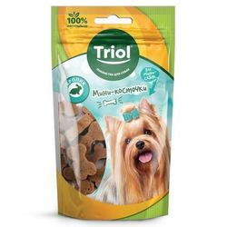 Лакомство для мини-собак DENTAL «Мини-косточки из утки», 50г