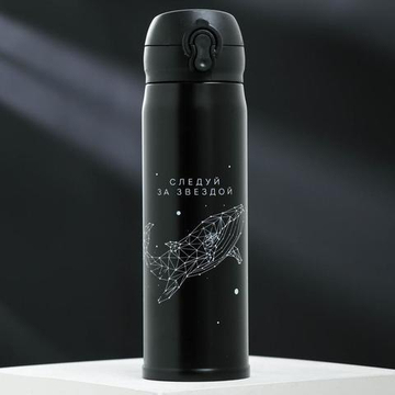 Термос "Следуй за звездой", 500 мл, время сохранения тепла 6 ч