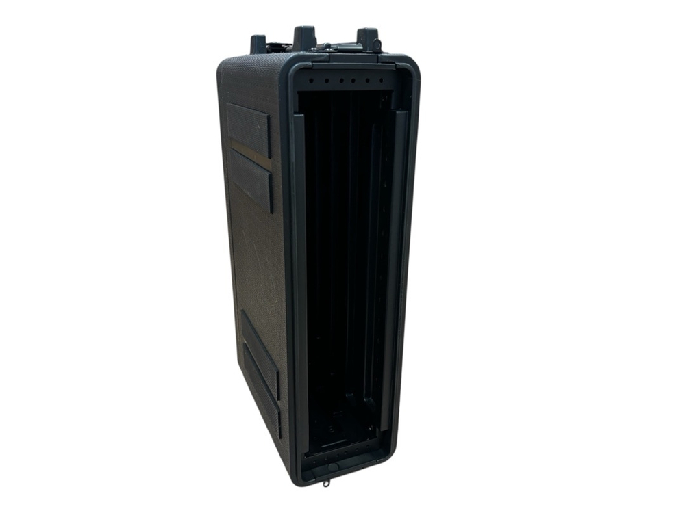 Короткий рэковый кейс 2 юнита 260мм LDPE +сумочка+ложемент в крышке| LDPE RACK2U260 | Внутр. размеры 485*240*100мм