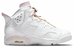 Кроссовки Jordan Air Jordan 6 Retro "Gold Hoops" (Женская размерная сетка)