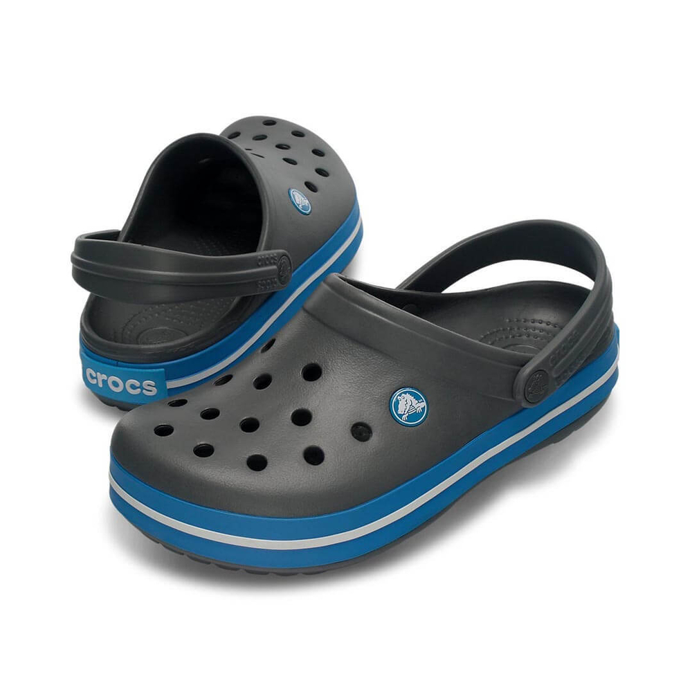 Сабо Crocs Crocband Charcoal Ocean