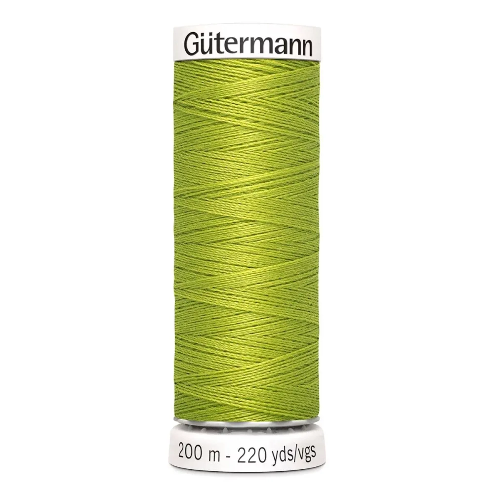 Нить Sew-All 200 м, Gutermann, 616 люминесцентный лайм