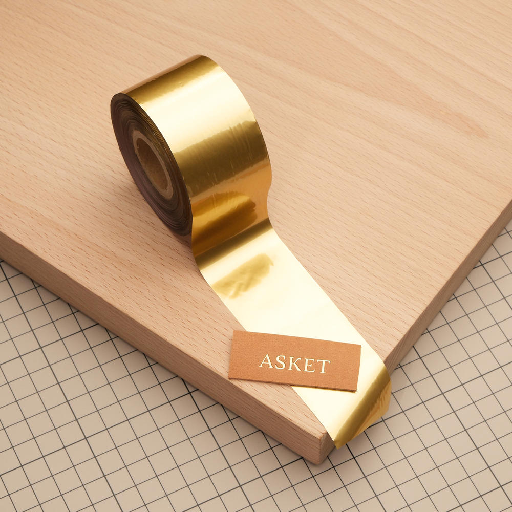 Фольга для горячего тиснения, матовое золото