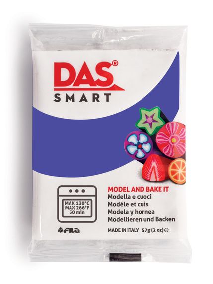 Глина/ Das smart 57g vıolet - box 6 pcs