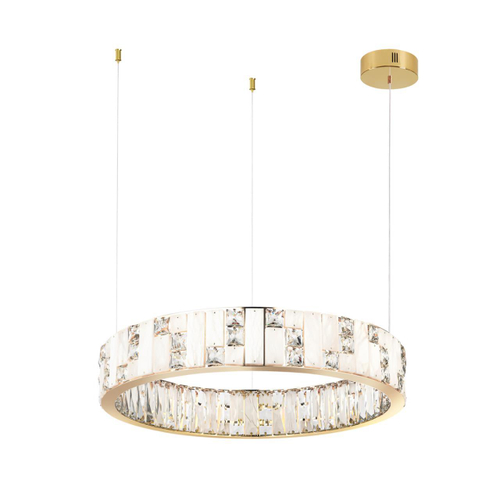 Подвесная светодиодная люстра Odeon Light CROSSA 5072/80L