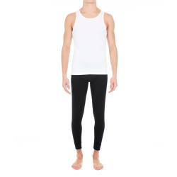 Мужская майка белая HOM SUPREME COTTON Tanktop 401332_400003