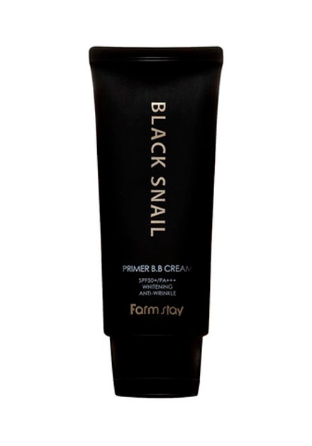 FarmStay Black Snail Primer B.B Cream ББ крем с муцином черной улитки SPF50+/PA+++