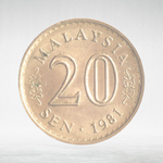 Malaysia, 20 Sen, 1981, VF