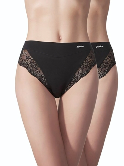 Набор из 2 трусиков-слип Esencial (Размер: M) (Цвет: черный)