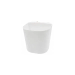 Полка навесная Krita малая (снежно-белый)