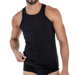 Черная мужская майка Spirit Tank Top (Размер: L) (Цвет: черный)