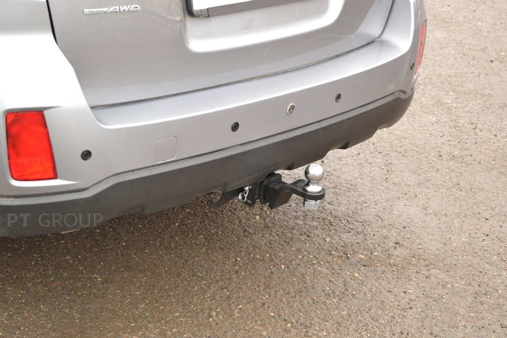Фаркоп PT GROUP / съемный квадрат / для SUBARU Outback 2009-2014(паспорт и сертификат в комплекте)(без электрики) арт.SUT-09-991122.00