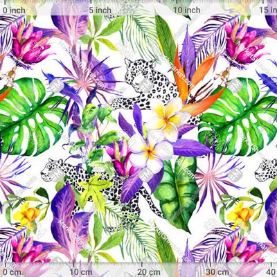 Леопарды в джунглях by Ефремова Елена 411 DPI