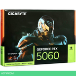 Видеокарта GigaByte GeForce RTX 5060 Windforce OC 8G GDDR7 (GV-N5060WF2OC-8GD)