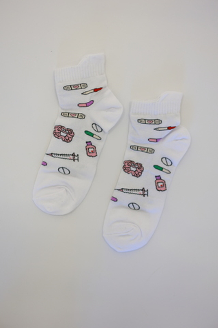 Носки (принт «Медицина»)