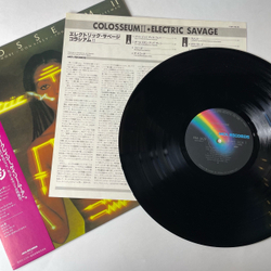 Винтажная виниловая пластинка LP Colosseum II Electric Savage (Япония 1983) (Оби)