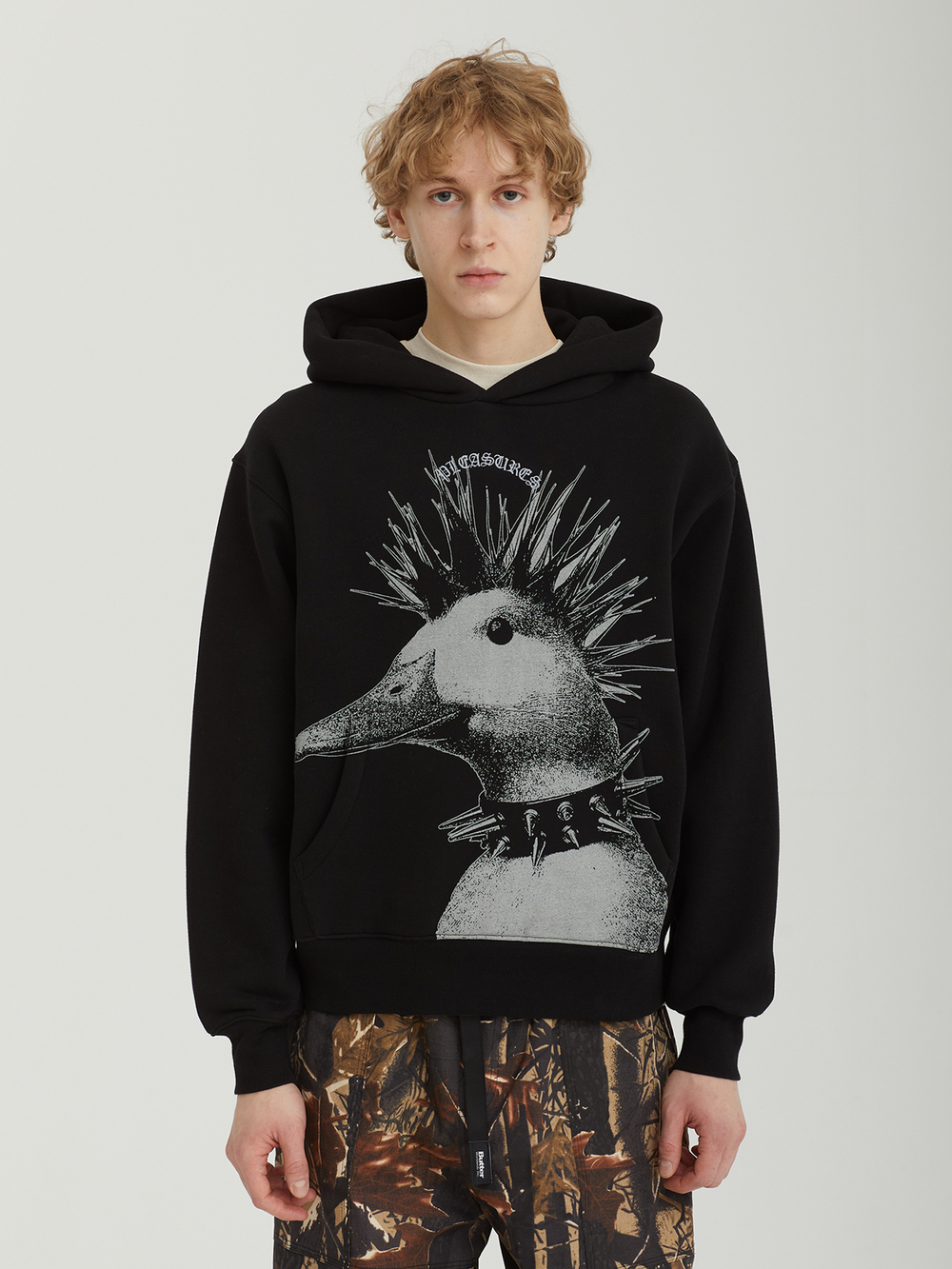 Мужская Толстовка Punk Duck