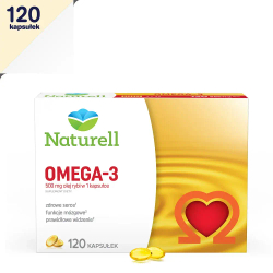 Диетическая добавка Naturell Omega-3, 120 капсул