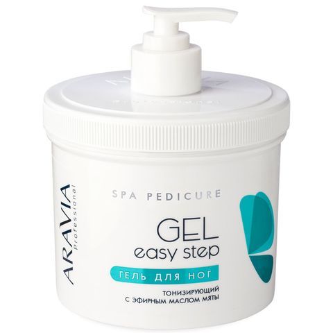 Гель для ног тонизирующий Easy Step, 550 мл, ARAVIA Professional