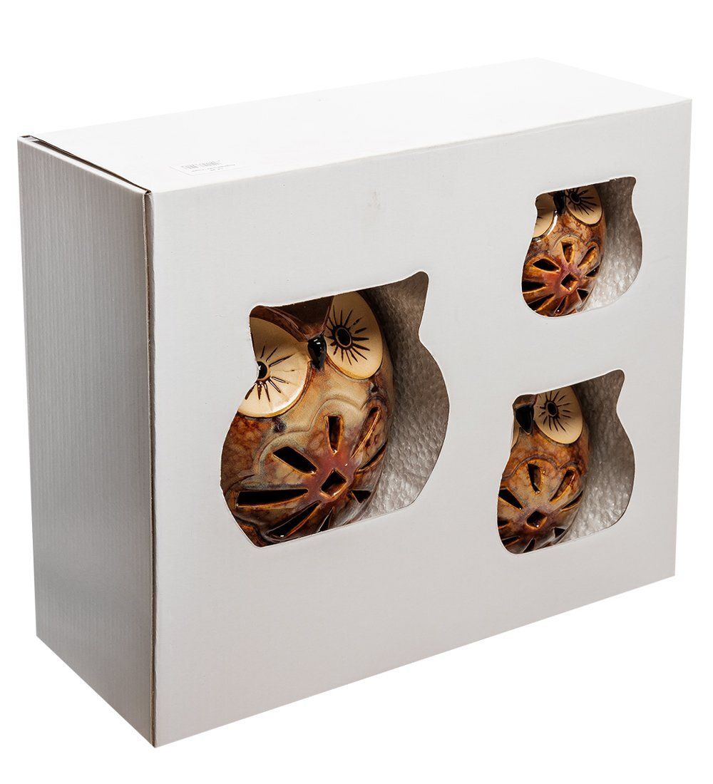 GAEM Art CF-25 Комплект подсвечников 3 шт. «Совы»