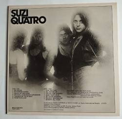 Винтажная виниловая пластинка LP Suzi Quatro (Japan 1975) (Obi) NM