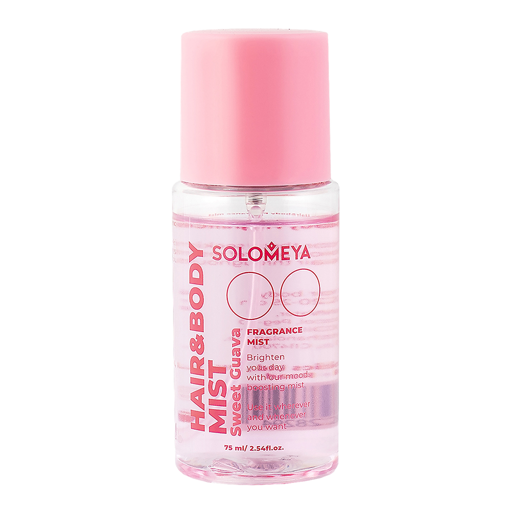 Solomeya Hair&amp;body Fragrance mist Sweet Guava парфюмированный мист для волос и тела Сладкая Гуава