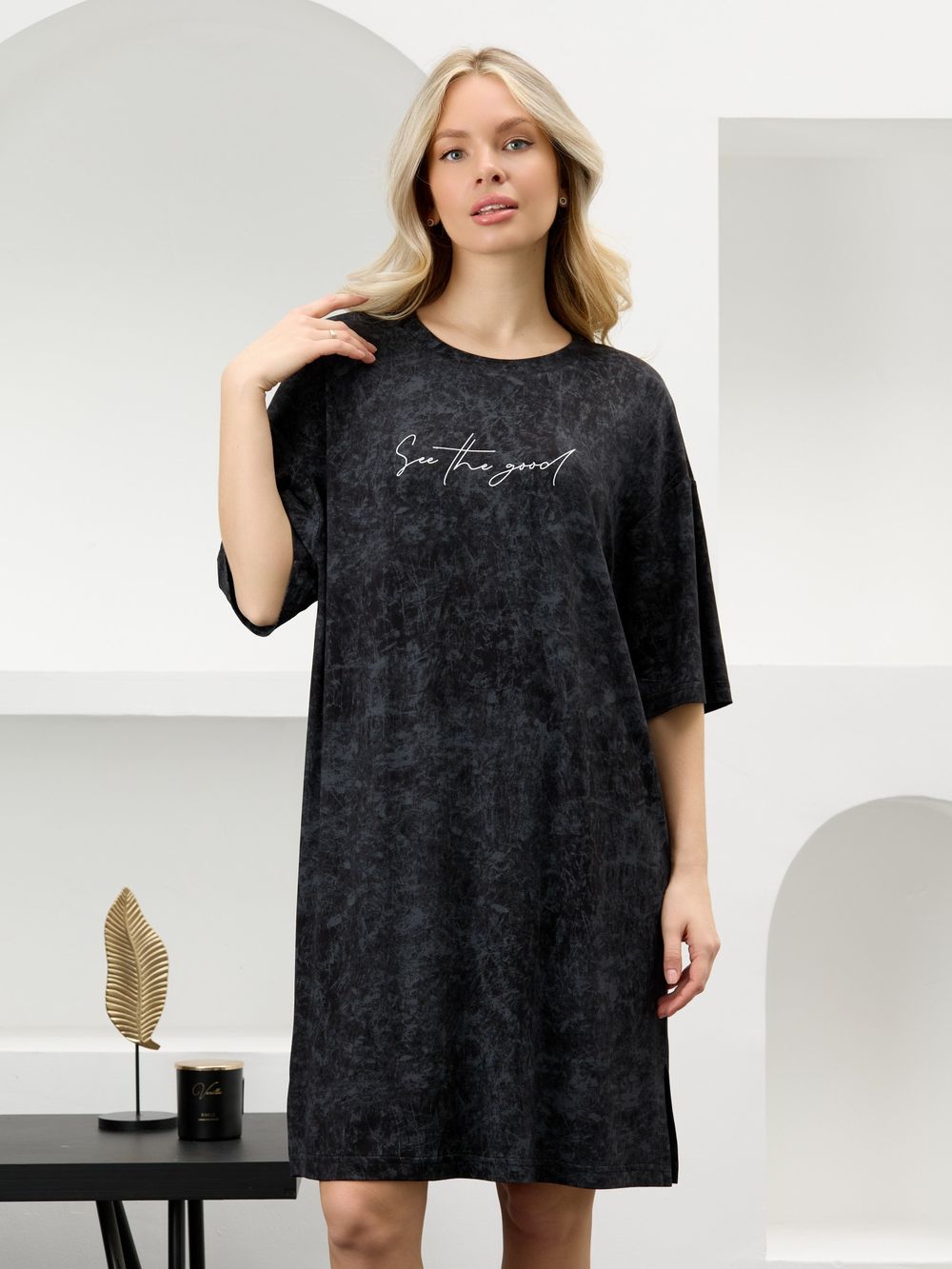 Туника Миэла-1 Виотекс ЧЁРНЫЙ