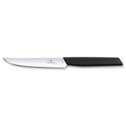 Victorinox - Нож Swiss Modern 12см для стейков, черный / артикул   6.9003.12  / GTIN 7613329150450