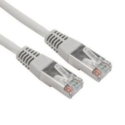 Патч-корд F/UTP, CAT 5e, RJ45-RJ45, 26AWG, LSZH, серый, 0,3м REXANT