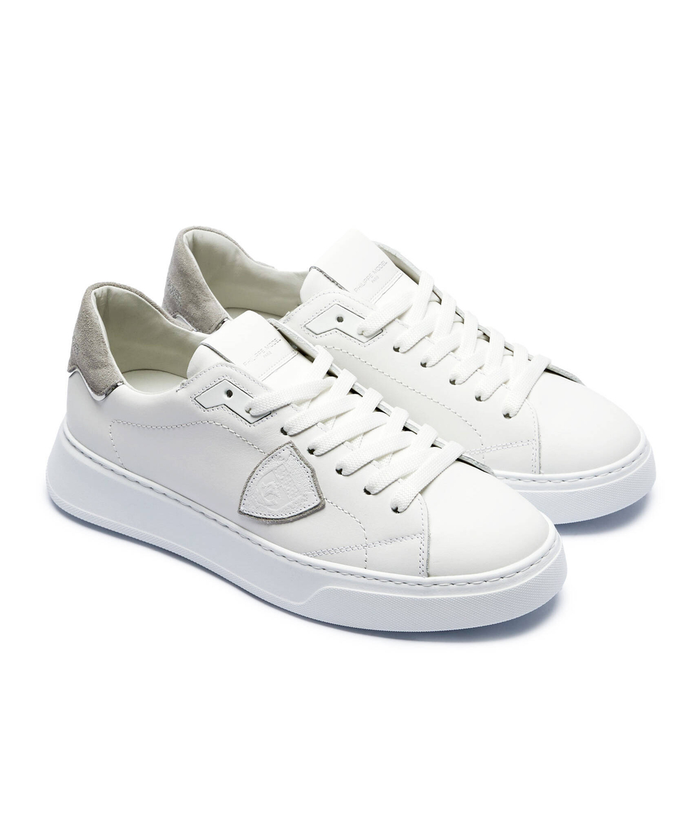 Кожаные кроссовки храм Philippe Model - белый(BTLU)